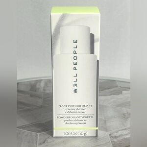 Well People Plant Powderfoliant Renewing Charcoal Exfoliating 1.06oz